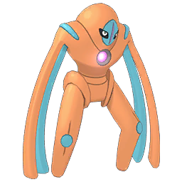 Duo Pierre Rochard (Look Ultime) et Deoxys (Forme Défense) sur Pokémon Masters