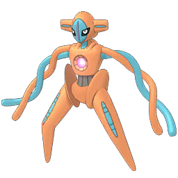 Pokémon du Duo Pierre Rochard (Look Ultime) et Deoxys (Forme Normale) - Pokémon Masters