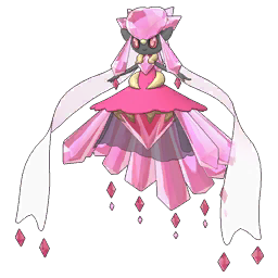 Duo Dianthéa (Look Ultime) et Méga-Diancie sur Pokémon Masters