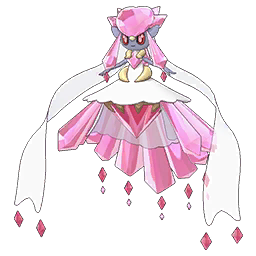 Pokémon du Duo Ludvina (Look Spécial) et Méga-Diancie - Pokémon Masters