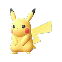 Modèle de Pikachu (Starter) - Pokémon GO