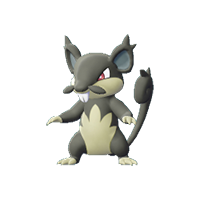 Modèle de Rattata d'Alola - Pokémon GO