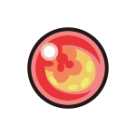 Artwork de l'objet Orbe Flamme - Pokédex