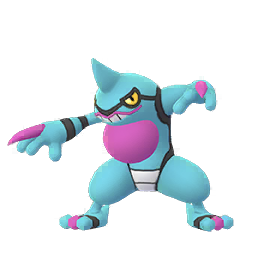 Imagerie de Coatox - Pokédex Pokémon GO