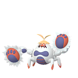 Imagerie de Crabominable - Pokédex Pokémon GO