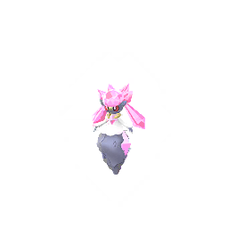 Modèle de Diancie - Pokémon GO