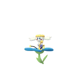 Imagerie de Flabébé (Fleur Bleue) - Pokédex Pokémon GO