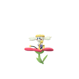 Imagerie de Flabébé (Fleur Rouge) - Pokédex Pokémon GO