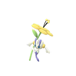 Pokémon floette-fleur-jaune-s