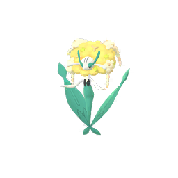 Pokémon florges-fleur-jaune