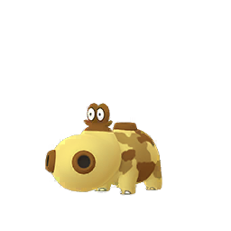 Modèle de Hippopotas - Pokémon GO