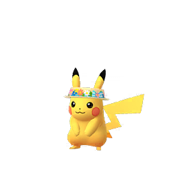 Pokémon pikachu-chapeau-fleur