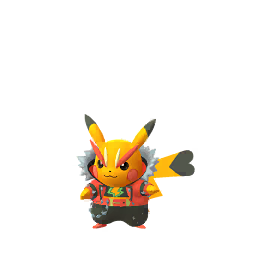 Imagerie de Pikachu (Rockeur) - Pokédex Pokémon GO