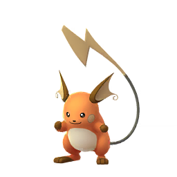 Imagerie de Raichu - Pokédex Pokémon GO