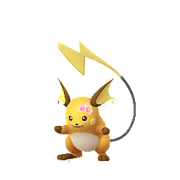 Pokémon raichu-fleur