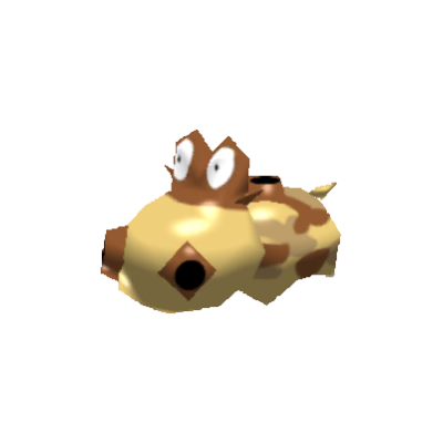 Sprite de Hippopotas - Pokémon Rumble Rush