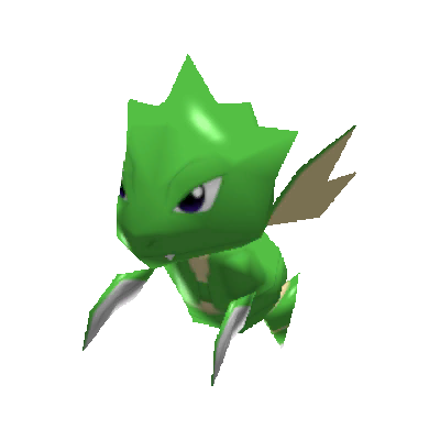 Sprite de Insécateur - Pokémon Rumble Rush