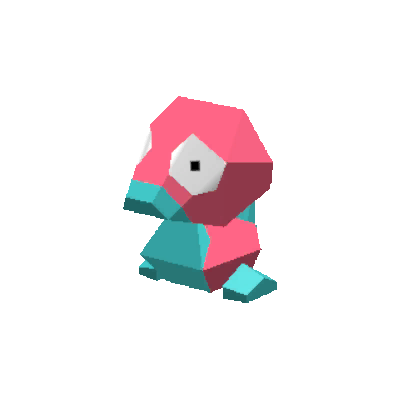 Sprite de Porygon - Pokémon Rumble Rush