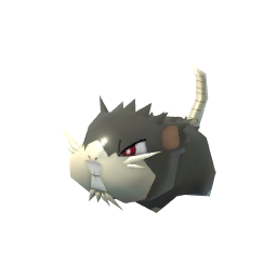 Sprite de Rattatac d'Alola - Pokémon Rumble Rush