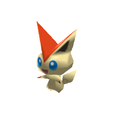 Fiche Pokédex de Victini Pokémon Rumble Rush