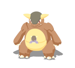 Modèle de Kangourex - Pokémon Sleep