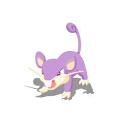 Modèle de Rattata - Pokémon Sleep