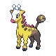 Pokémon Or Heartgold et Argent Soulsilver - Girafarig