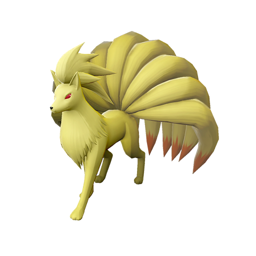Modèle de Feunard - Légendes Pokémon Arceus