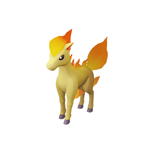 Modèle de Ponyta - Légendes Pokémon Arceus