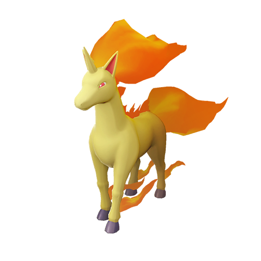 Modèle de Galopa - Légendes Pokémon Arceus