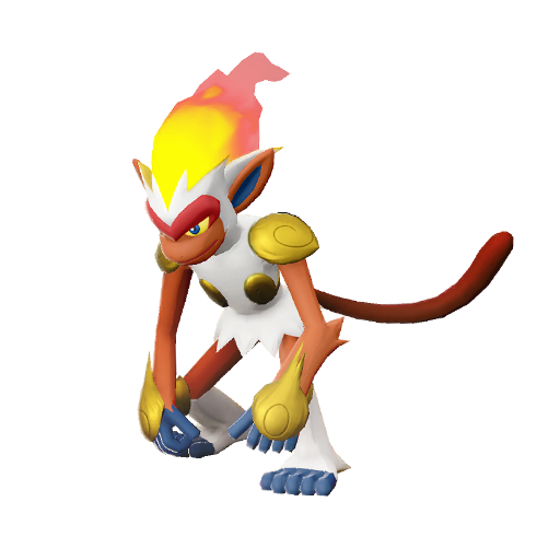 Modèle de Simiabraz - Légendes Pokémon Arceus