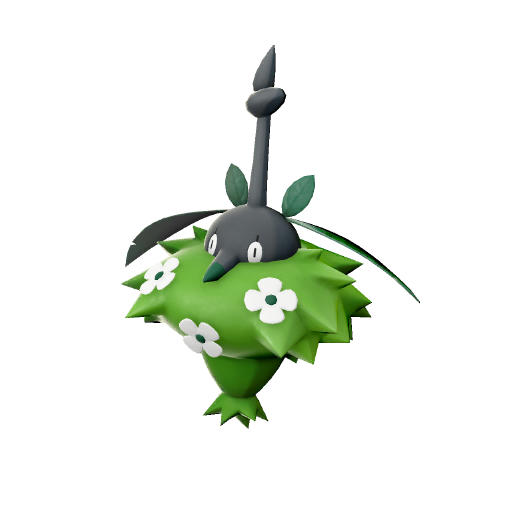 Modèle de Cheniselle Cape Plante - Légendes Pokémon Arceus