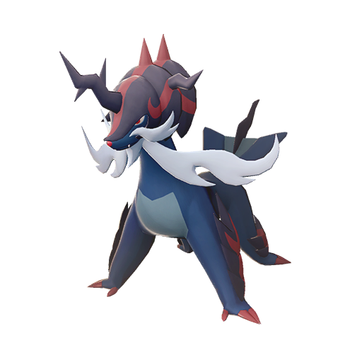 Modèle de Clamiral de Hisui - Légendes Pokémon Arceus