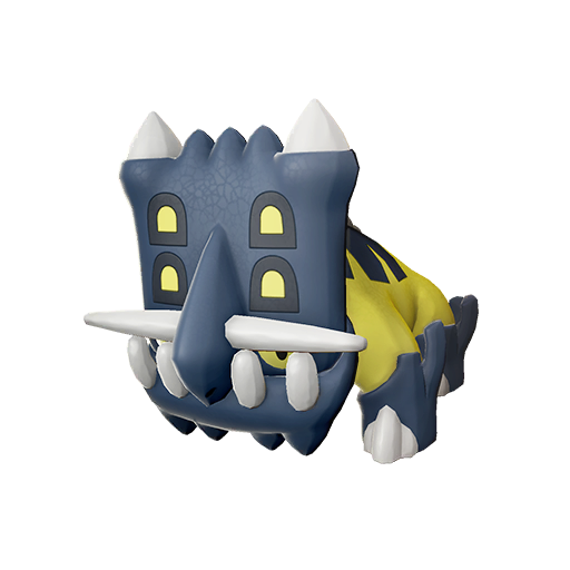 Artwork shiny de Bastiodon Légendes Pokémon Arceus