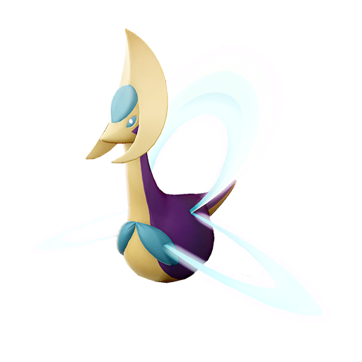 Artwork shiny de Cresselia Légendes Pokémon Arceus