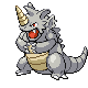 Pokémon Platine - Rhinoféros