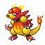 Pokémon Rouge Feu / Vert Feuille - Magmar