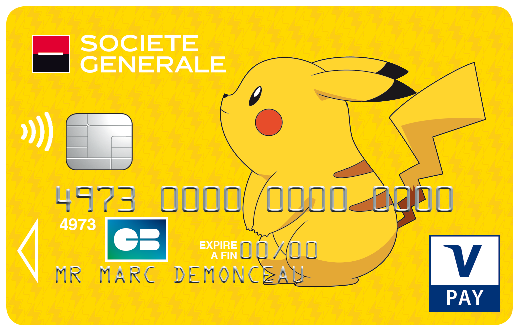La Société Générale s'associe à The Pokémon Company