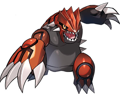 Groudon Pokémon Ultra-Soleil et Ultra-Lune Groudon Pokémon Ultra-Soleil et Ultra-Lune