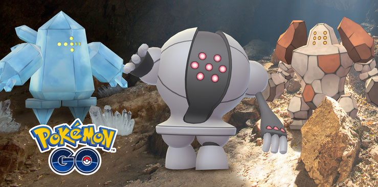 Regirock arrive en Combat de Raid sur Pokémon Go