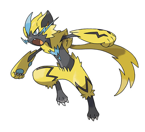 Pokémon Ultra-Soleil et Ultra-Lune : Zeraora distribué en Octobre chez Micromania