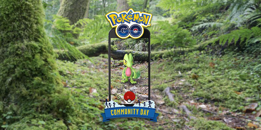 Pokémon GO : Arcko en vedette du Community Day du mois de Mars