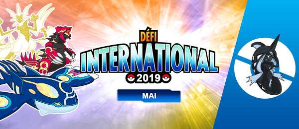 Pokémon Ultra-Soleil et Ultra-Lune : le Défi International de Mai 2019 avec Tokopisco chromatique