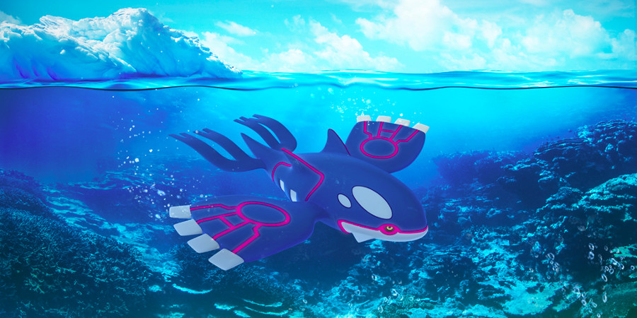 Pokémon GO - Kyogre dans les Combats de Raids