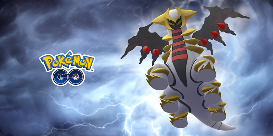 Pokémon GO : Giratina shiny de retour dans les Combats de Raid !