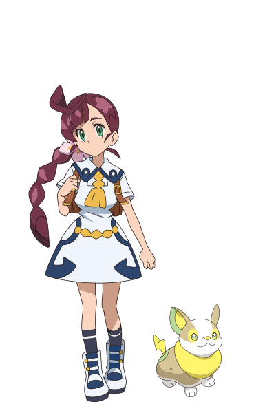 Koharu Animé Pokémon Épée et Bouclier