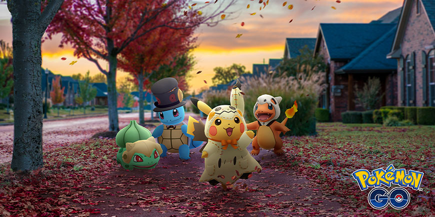 Pokémon GO : l'événement Halloween 2019 annoncé