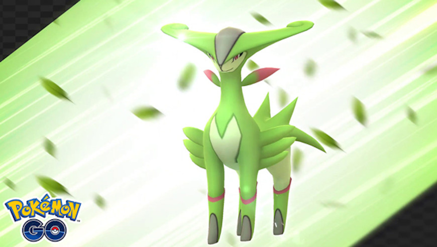 Pokémon GO : Viridium dans les Raids de niveau 5