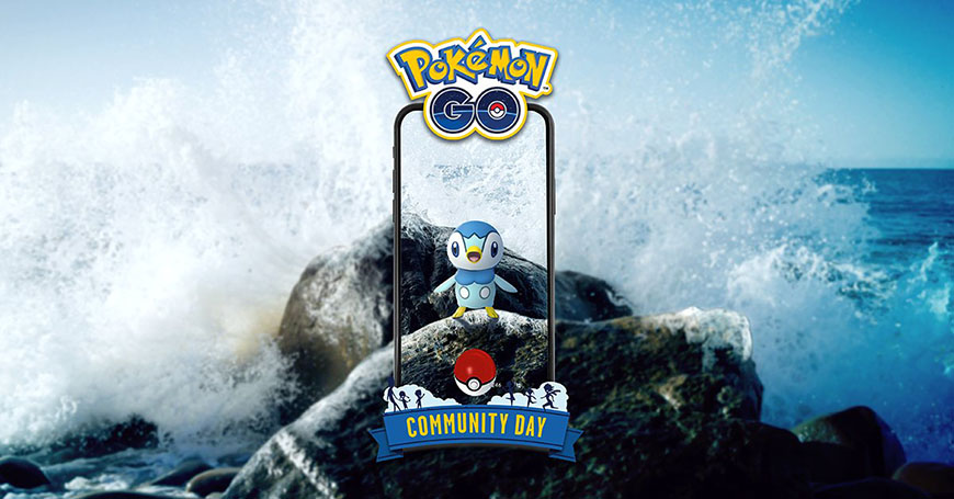 Tiplouf en vedette lors du Pokémon Go Community Day du mois de Janvier