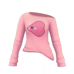 Pokémon GO - Vêtement féminin St. Valentin Haut Lovdisc